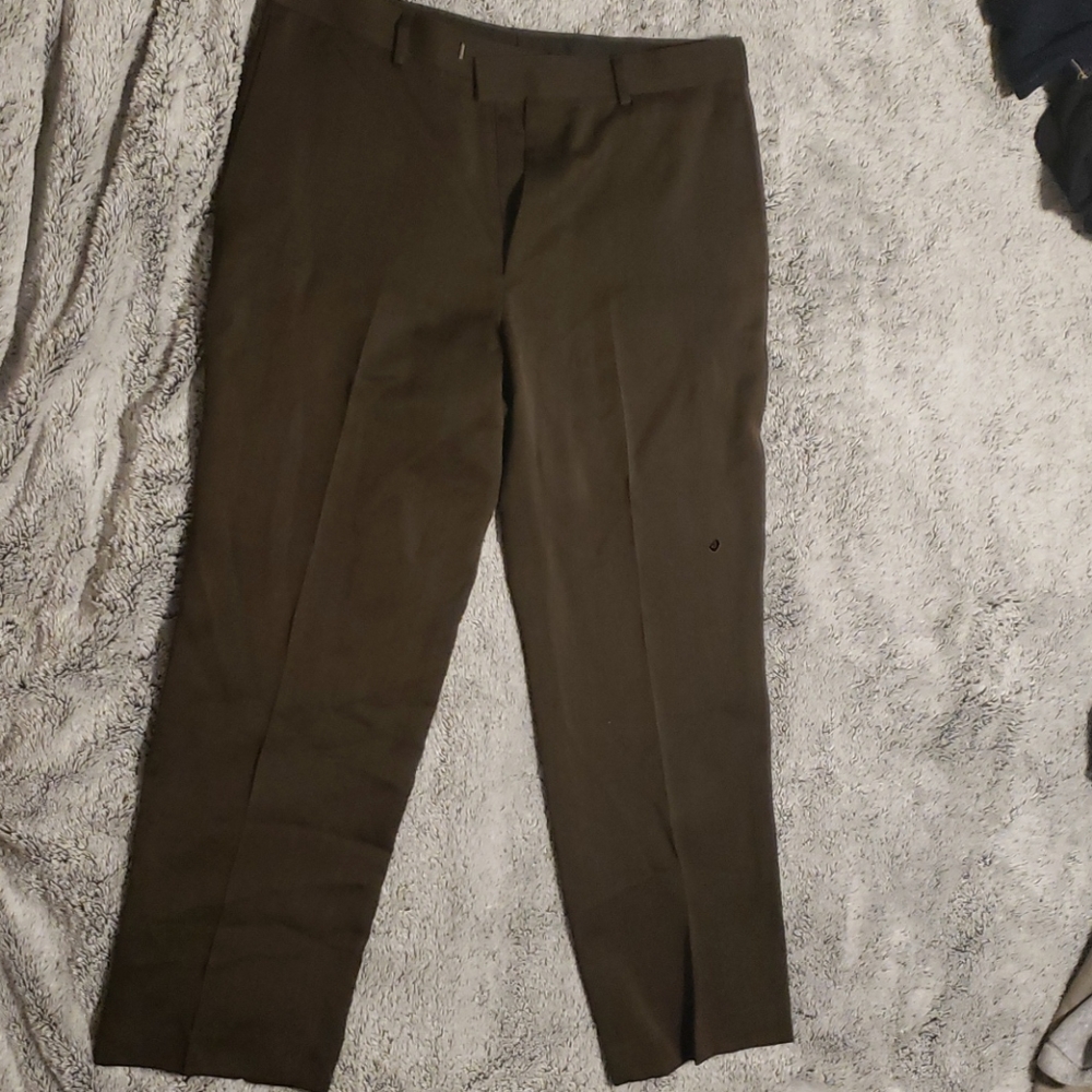 Brown dress pants